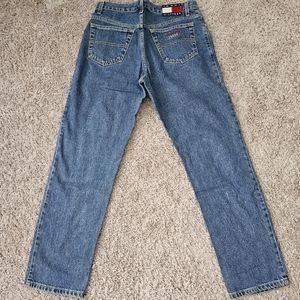 Y2k Tommy Hilfiger Tommy Jeans 9/30 Womens Vintage Denim Blue